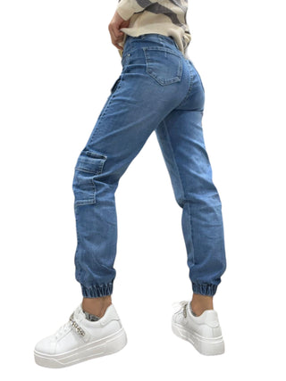 Jeans cargo art CY-1201